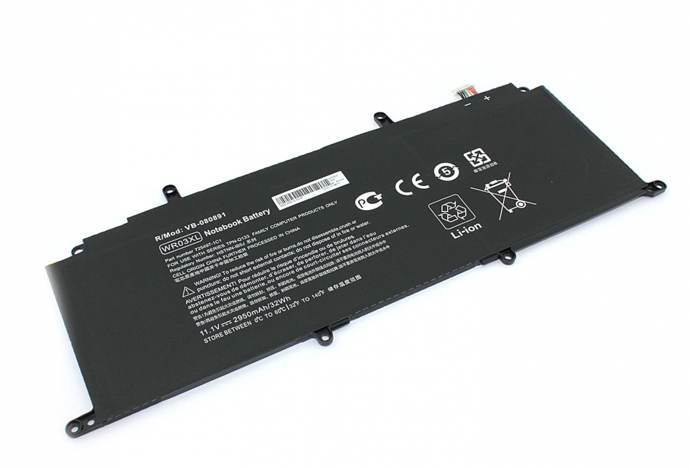 Аккумуляторная батарея для ноутбука HP Split X2 13-M (WR03XL) 11.1V 2950mAh OEM