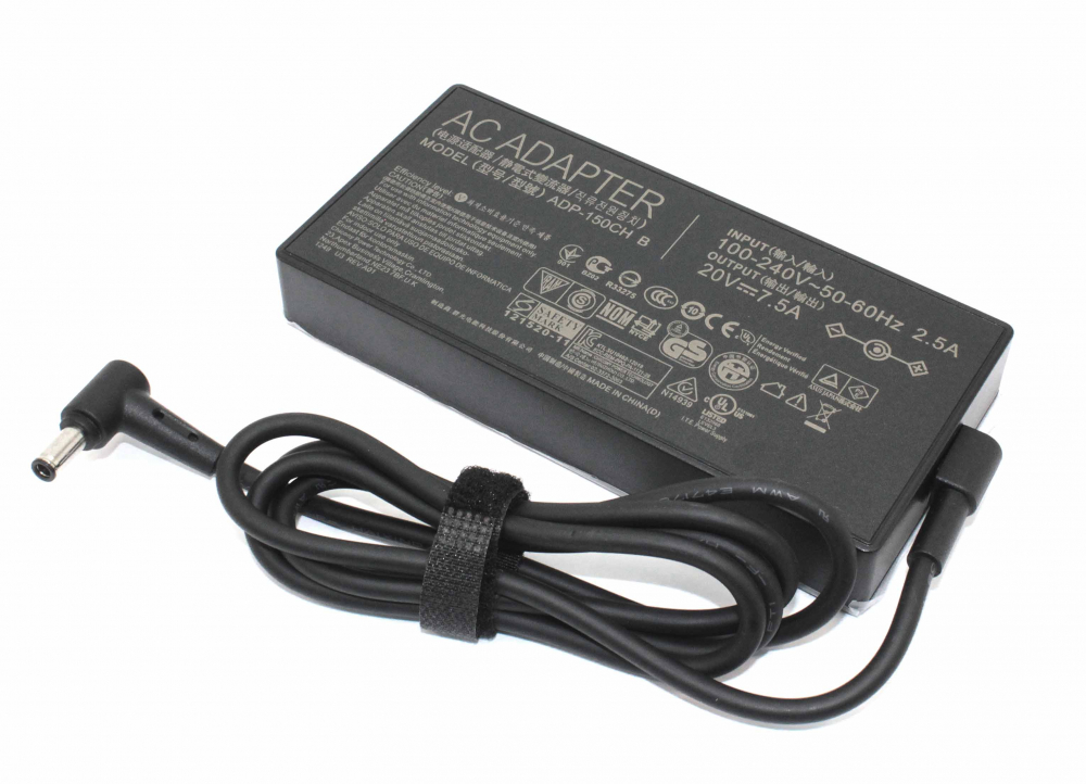 Блок питания (сетевой адаптер) для ноутбуков Asus 20V 7.5A 150W 6.0x3.7mm pin