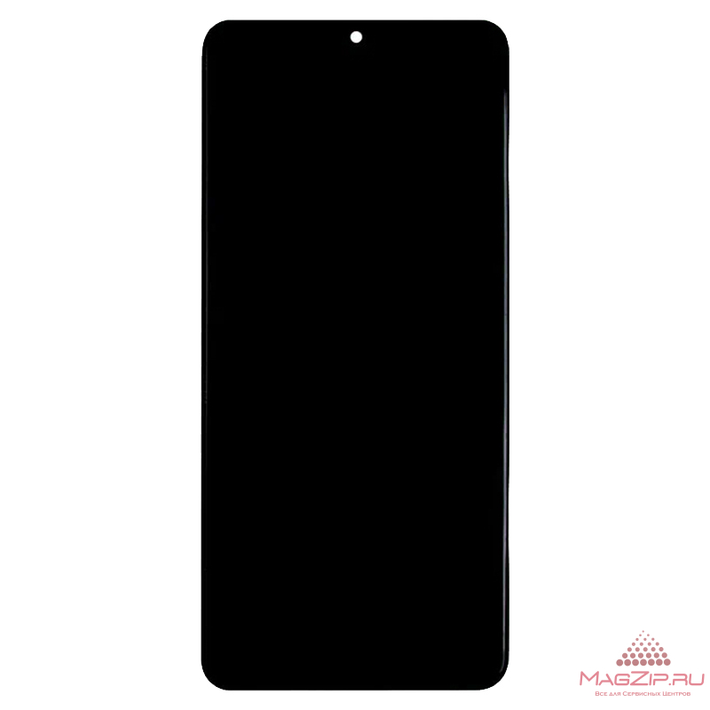 Дисплей для Samsung A325F Galaxy A32 в рамке + тачскрин (черный) (OLED)