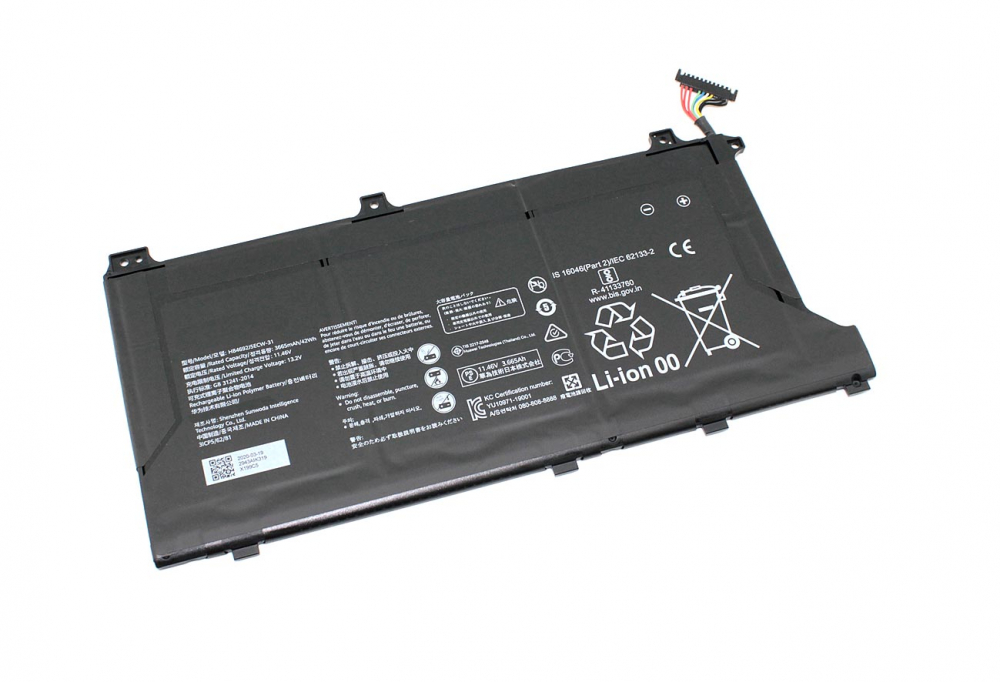 �������������� ������� ��� �������� Honor MagicBook 15 2021 (HB4792J5ECW-31) 11.46V 3665mAh