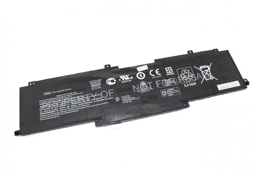 Аккумуляторная батарея для ноутбука HP Omen 17-AP (DG06XL) 11.55V 99Wh