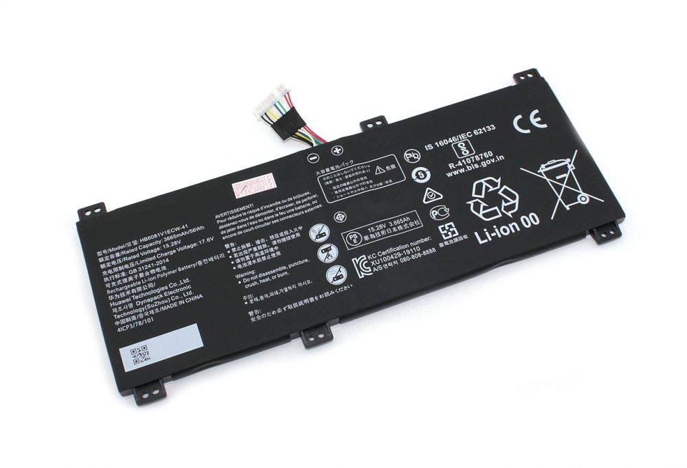 �������������� ������� ��� �������� Huawei MateBook D 16 (HB6081V1ECW-41) 15.28V 56Wh