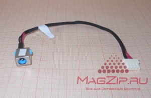 Разъем питания на шлейфе Acer Aspire V5-552G / DD0ZRKAD000 с кабелем