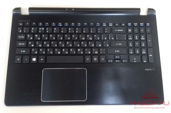 Клавиатура для ноутбука ACER Aspire V5-572G, V5-573G + TopCase +TouchPad + подсветка