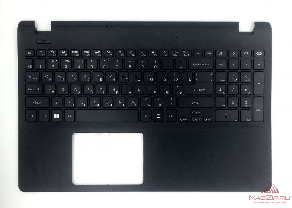 Клавиатура для ноутбука Packard Bell TG71BM Keyboard + TopCase Black