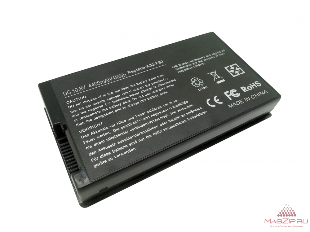 Аккумулятор Asus A32-F80 для F80 X61 A8 F50 X80 Z99H 4400mAh OEM
