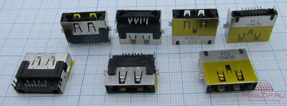 Разъем USB-N02 4-7pin