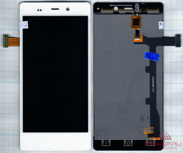 Дисплей для Fly IQ453 + тачскрин (белый)