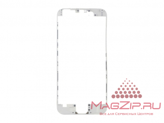 Рамка дисплея для iPhone 6 Plus (белая)+клей