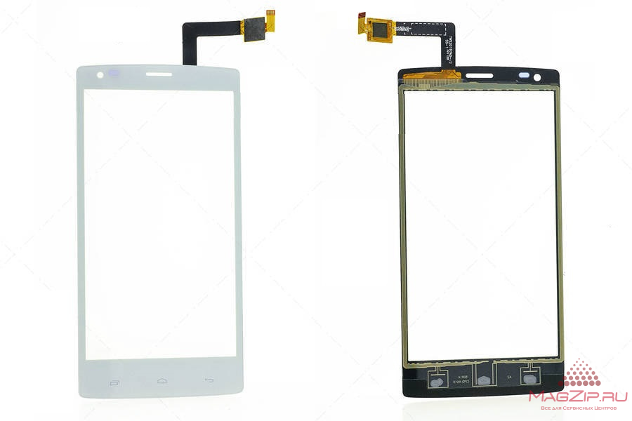 Тачскрин для Fly IQ4505 Quad Era Life 7 (белый)