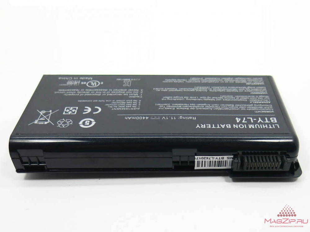 Аккумулятор MSI BTY-L75 A5000 A6000 CR600 CR610 CR700 CX600 CX620 CX700 4400mAh OEM