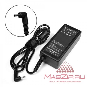 Блок питания (зарядка) для ноутбука ASUS 19V 2.37a (3.0*1.1) (Сетевая) OEM